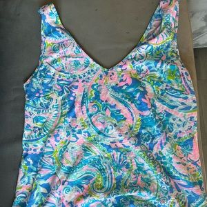 Lily Pulitzer tank.